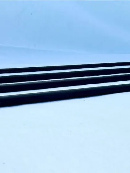 The tips of the heeling sticks. They are simple, durable, and lightweight, making them an effective and humane tool for precision training.