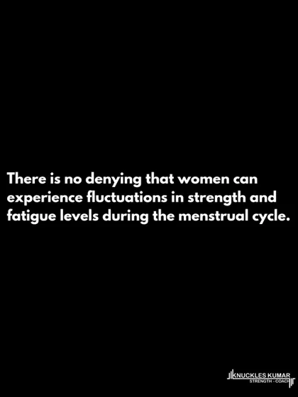 Do you need menstrual cycle-based training programs? No. While women can experience fluctuations in strength, current evidence shows no significant impact on long-term adaptations. These fluctuations are best managed on an individual, reactive basis, not with a pre-planned "cycle syncing" program.