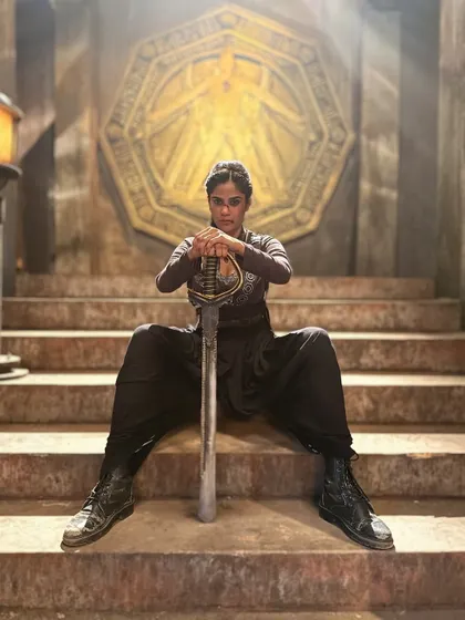 Creating the character of Moksha for the Netflix series 'Mandala Murders' was an intense and creative process. This look is dark, twisted, and central to the story.