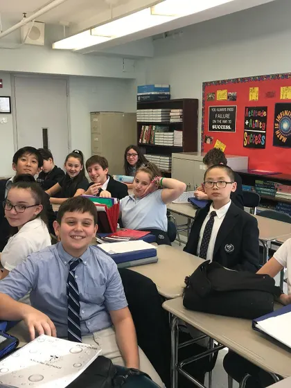 A throwback to some of my former students in New York. A teacher's heart is always full of memories of the students who have passed through their classroom. It's a joy to have been a part of their journey.