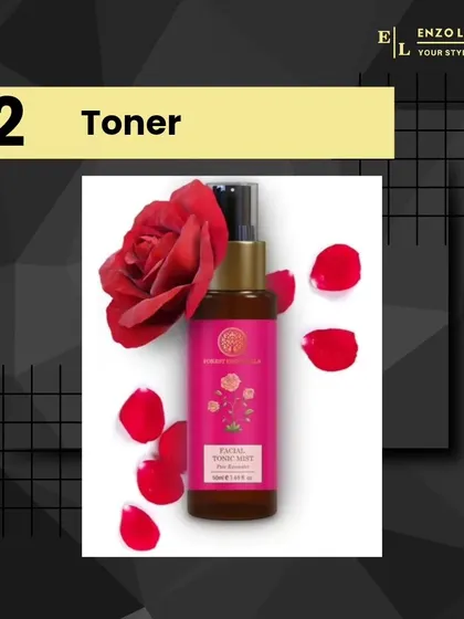A travel-sized toner or facial mist is perfect for refreshing your skin and makeup during the day. A rosewater mist is one of my favorites for a quick, hydrating spritz.