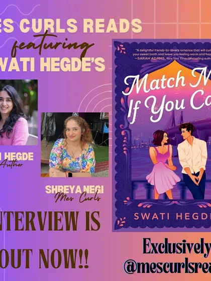 An announcement for an exclusive interview feature. I'm always excited to share more about my writing process and my books.
