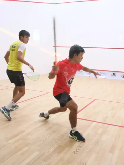 A dynamic shot from the semi-finals of the GSC Open. Our events are filled with high-stakes action from the early rounds right through to the finals.