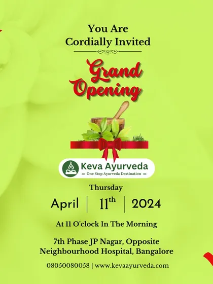 This is the official invitation to the Grand Opening of our JP Nagar branch. We were thrilled to welcome the community to celebrate this new chapter in our journey of holistic wellness.