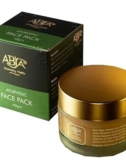 My unique cream-based Ayurvedic Face Pack, which detoxifies and rejuvenates without leaving a dry feeling on your skin.