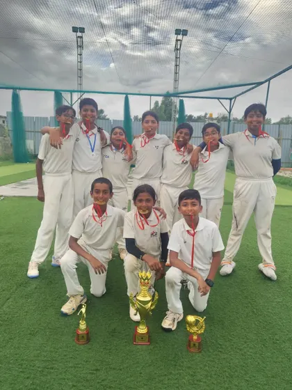 The winning team, Transform Strikers, celebrating their victory in the first edition of our internal Transform Premier League.