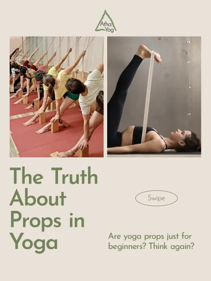 Are yoga props just for beginners? Think again. Props are powerful tools that can transform your practice, no matter your level.