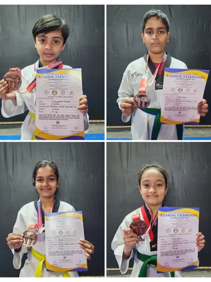 More bronze medalists from the Delhi State Ranking Championship. I am proud of every student who steps on the mat to compete.