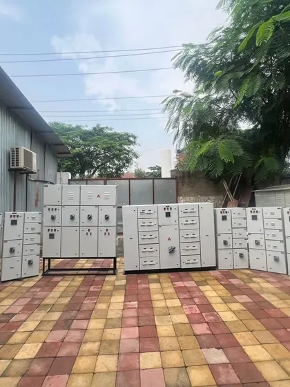 The full array of Sub PDB Panels ready for deployment at the multispecialty hospital, a testament to my ability to support essential infrastructure projects.