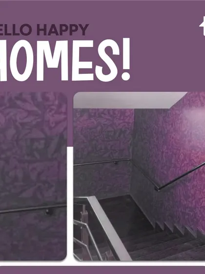 Hello Happy Homes! Here are some examples of the beautiful custom texture and stencil work I've done for my clients. A well-designed wall can completely transform the mood of a room.
