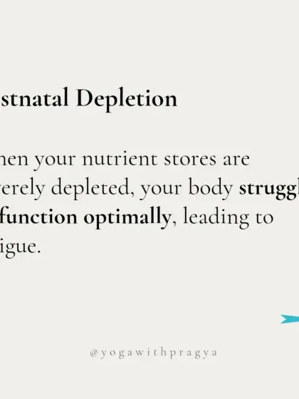 Postnatal depletion is a real condition where your nutrient stores are severely depleted after pregnancy and childbirth. This can lead to persistent fatigue as your body struggles to function optimally. Proper nutrition is key to replenishing these stores.