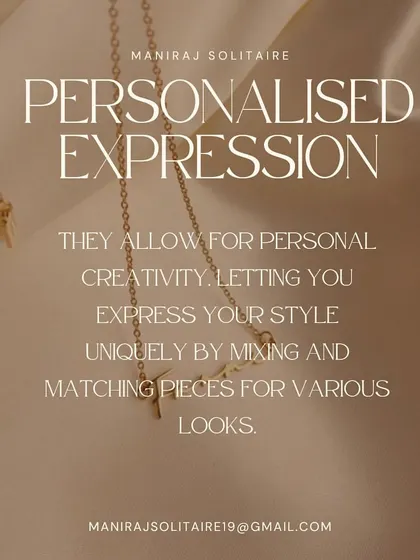 Versatile jewellery allows for personal creativity. It lets you express your unique style by mixing and matching pieces to create different looks for any occasion.