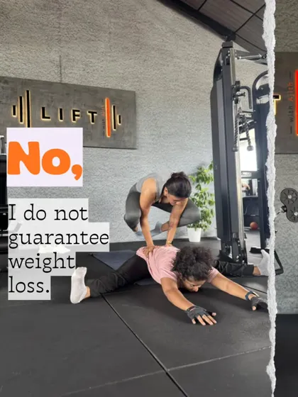 When students ask about weight loss, my answer is always the same. My goal is not to help you shrink, but to help you build a stronger, more capable body that moves without pain.