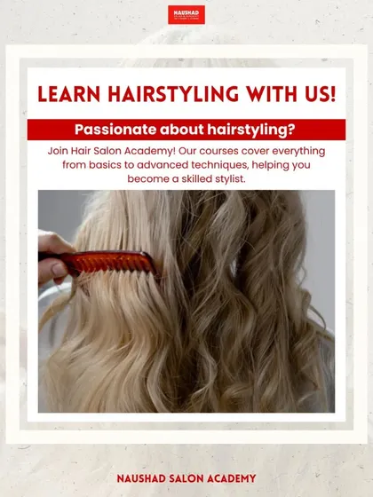 Are you passionate about hairstyling? Our courses cover everything from basics to advanced techniques, helping you become a skilled stylist.