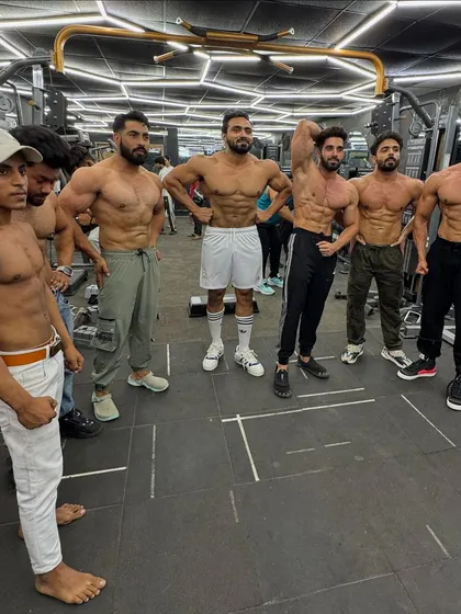 A group of dedicated athletes, all working towards their goals.