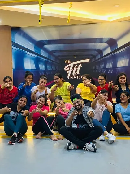 The Fit Nation crew showing their strength and spirit after a class.