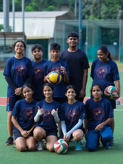 The full U-14 squad, proud to represent Mintonette+. Their enthusiasm is contagious.