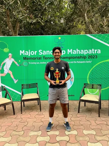 Congratulations to our player Iftikhar on winning the AITA 1 lakh men’s singles title in Bhubaneswar and breaking into the top 20 of the AITA rankings.