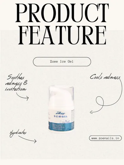 My Zoee Ice Gel is the perfect solution for soothing irritated skin. It cools redness, hydrates, and provides instant relief, making it a must-have for sensitive or post-treatment skin.