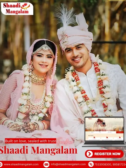 This couple's beautiful beginning was built on love and sealed with the trust of our platform. Your journey to 'happily ever after' starts here.