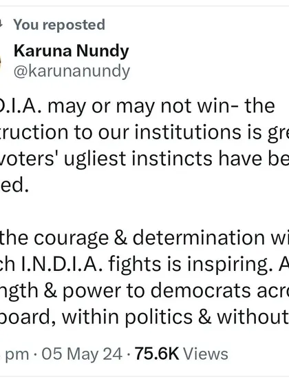 A reflection on the courage shown by those fighting for democratic values. Despite the damage to our institutions, the determination to uphold the constitution is inspiring.