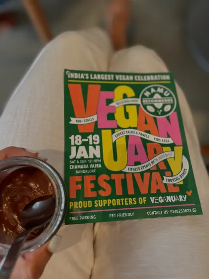 Here's a look at the flyer for the Veganuary Festival where I taught an Animal Flow class. I love being part of events that bring the community together around health and wellness.