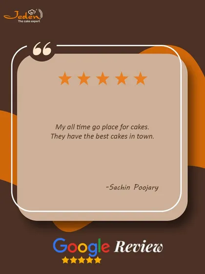 My all time go to place for cakes. They have the best cakes in town." Thank you for your loyalty and kind words!