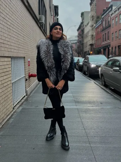 A street style snap from New York. Traveling always inspires my style, and I love capturing the fashion moments along the way.