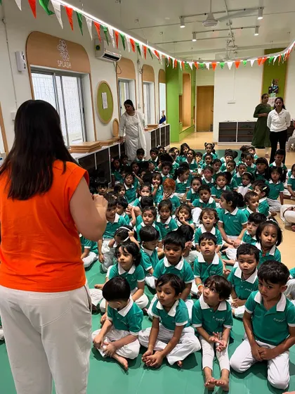 A glimpse into our festive celebrations, including Independence Day, Janmashtami, Ganesh Chaturthi, Diwali, and Christmas. Children participate in flag hoisting, dress in traditional attire, create festive crafts, and learn the significance of each occasion, fostering a deep appreciation for our diverse culture.