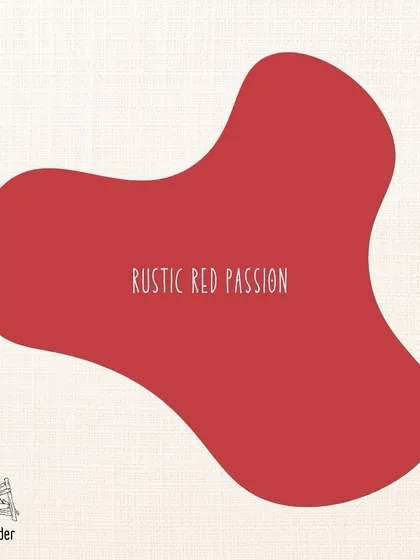 This is Rustic Red Passion, a natural watercolor derived from the madder plant. It's available in our online ColorShop for use on both fabric and paper.