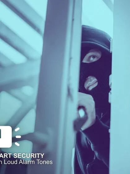 Protect your property with integrated smart security. My system includes break-in detection with loud alarms and instant alerts sent directly to your app, providing peace of mind for your business.
