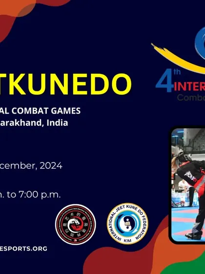 Jeet Kune Do is one of the featured disciplines at the International Combat Games. We support a wide range of martial arts styles at our events.