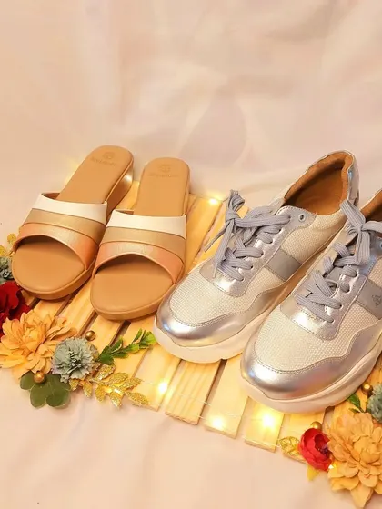 Even shoes deserve beautiful packaging in a wedding trousseau. I created this simple yet elegant lighted wooden platter to display the bride's footwear, making it feel like a special part of her collection.