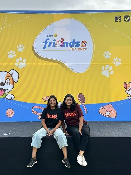 Here we are at the awesome "Friends Fur-ever" event stage. I love collaborating with great brands like Flipkart to bring even bigger and better experiences to the pet community.