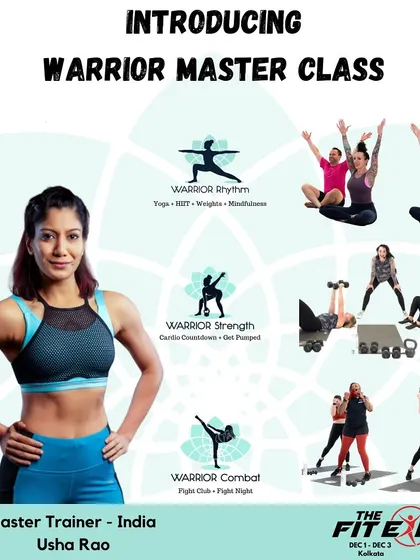 I'm always excited to bring WARRIOR Master Classes to new communities, like this one for The Fit Expo in Kolkata. These events are a great way to experience the energy of the formats firsthand before deciding to get certified.