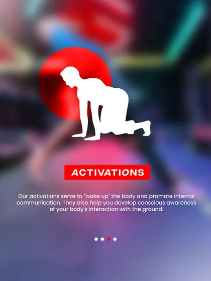 The first step in Animal Flow is activation. These movements are designed to "wake up" the body, improve internal communication, and develop a conscious awareness of your body's connection to the ground.