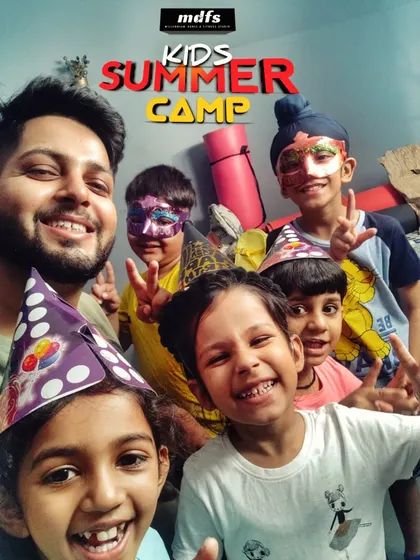 This is what pure joy looks like. A selfie with my amazing students on the first day of our Kids Summer Camp. We create a space where every child feels included, confident, and ready to have fun from the moment they walk in.