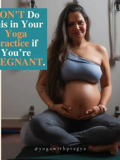 This post is a guide to yoga practices you should modify or avoid when you're pregnant. It's not about doing less, but about practicing with awareness and doing what's right for your body at this stage.