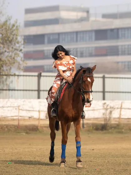 A candid moment of happiness during a ride. These are the memories we love to create.