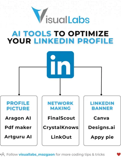 Your LinkedIn profile is your digital resume. This guide shows you AI tools that can help optimize your profile picture, network effectively, and create a professional banner to attract recruiters.