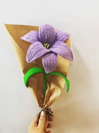 This lavender-colored lily is a unique and beautiful option for a custom bouquet. The cool tone pairs wonderfully with white and yellow flowers for a fresh, garden-inspired look.