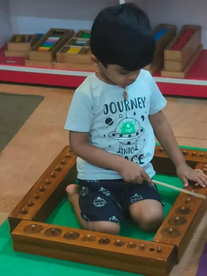 "The child who has never learned to work by himself...is recognizable in the adult who lets others guide his will." Our environment is designed to foster independence, concentration, and the development of a strong will.