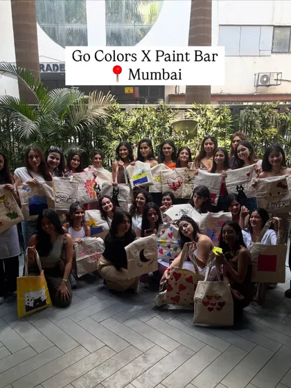 A multi-city Women's Day celebration. This image captures the joy from our events with GoColors in Mumbai, Tiger Analytics in Bangalore and Hyderabad, and Diageo in Bangalore.