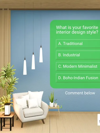 What's your favorite interior design style? We work with a range of styles, from Traditional and Industrial to Modern Minimalist and Boho-Indian Fusion, to match your personal taste.