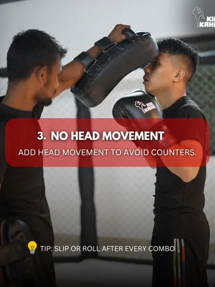 Mistake 3: No Head Movement. Keeping your head still makes you an easy target. We show you how to slip or roll after every combo to avoid counters and stay safe.