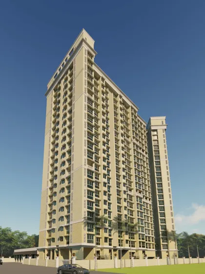 This 22-story residential landmark in Powai is designed to offer luxury, comfort, and urban sophistication. The design features a two-floor podium and 20 residential floors with seamless architectural detailing, currently under construction.