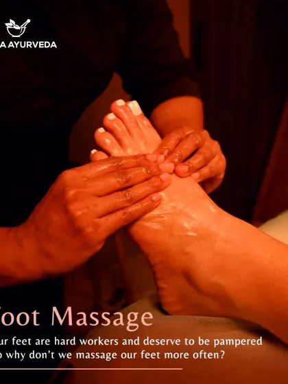 Our feet are hard workers and deserve to be pampered. An Ayurvedic foot massage stimulates key nerves and energy points, providing benefits that extend throughout the entire body.