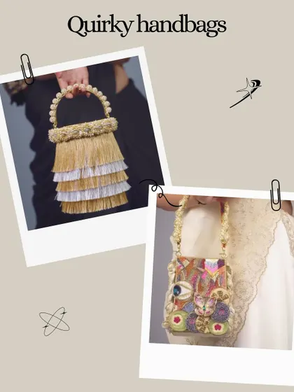 For 2025, bridal accessories are all about making a statement. Forget minimalism; we are embracing bold, quirky handbags that are conversation starters. These pieces aren't just add-ons, they are the main event.