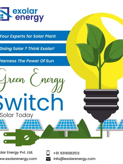 Switch to green energy today. As your experts for solar plants, we make it easy to harness the power of the sun.