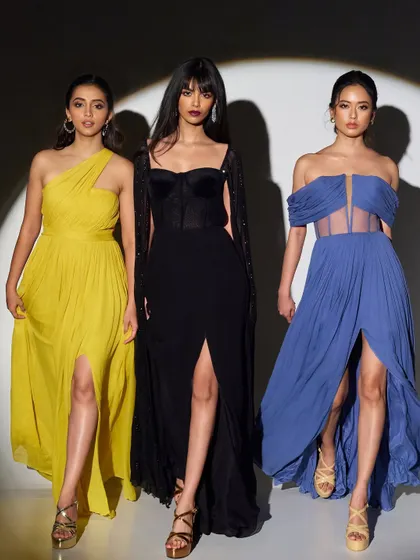 This is the kind of energy I bring to a brand campaign. For this shoot, I created three distinct yet cohesive looks, focusing on flawless skin and features that pop under the studio lights, ensuring each model's individual beauty was the hero.